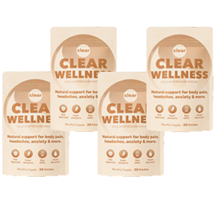 4 PACKS - Magnetic Acupressure Patches