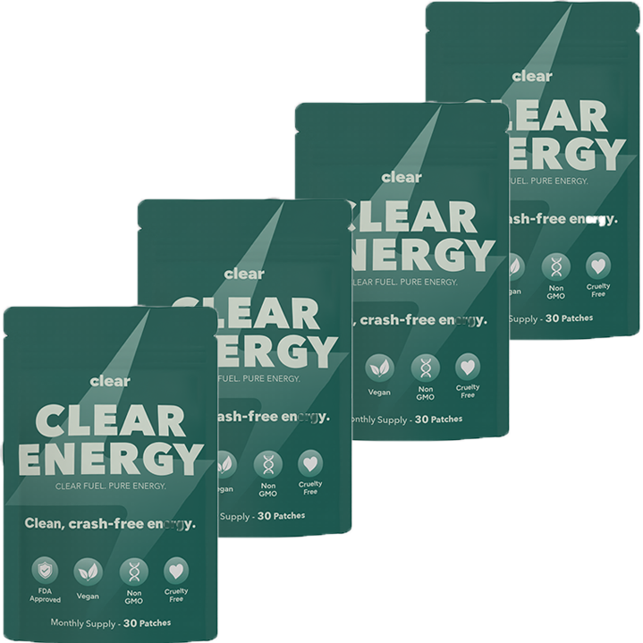 4 packs Clear Energy