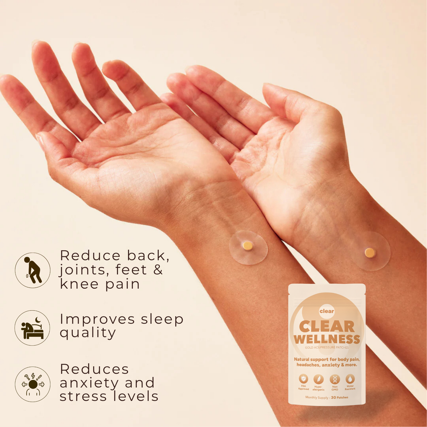 Magnetic Acupressure Patches