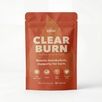 2 Packs Clear Burn