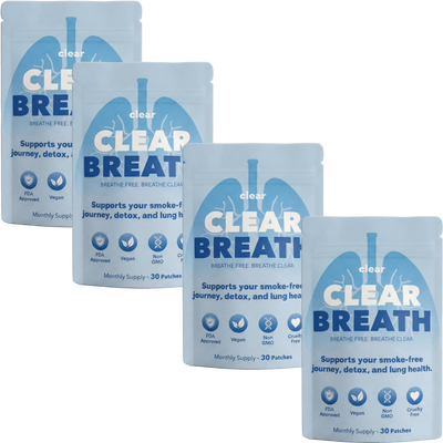 4 Packs Clear Breathe