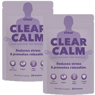 2 packs Clear Calm
